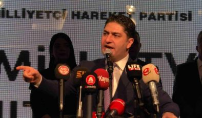 MHP’li Özdemir: “Türk milleti ile bir ve beraber olamayanlar Türk milletinin hasımlarıyla kol kola girmişlerdir”